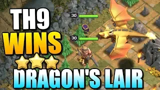 TH9 DRAGON'S LAIR STRATEGY!! "Clash of Clans" - Best Dragons Lair Attack Strategy - CoC Update!