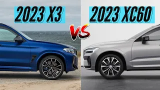 2023 BMW X3 M40i vs 2023 Volvo XC60 Comparison Review | X3 or XC60?! | SUV Battles!