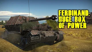 War Thunder - Ferdinand: Huge Box Of Power
