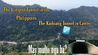 The Longest Tunnel in the Philippines / the kaybiang tunnel in Cavite  Rona live tv