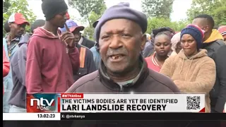 3 bodies recovered following a landslide that struck Matathia village in Lari constituency