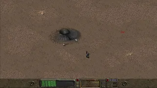 Fallout 1 - Alien Ship Random Encounter