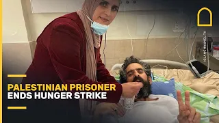 Palestinian prisoner ends hunger strike