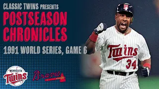 1991 WS, Game 6: Braves @ Twins