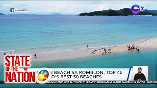 Entalula beach sa Palawan, top 4 sa World's Best 50 Beaches | SONA