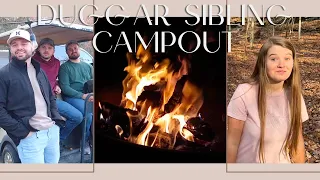 Duggar kids Campout | Michelle Duggar Comes to Visit