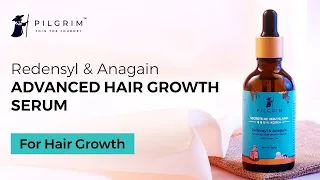 PILGRIM Redensyl & Anagain ADVANCED HAIR GROWTH SERUM |For Hair Growth! Secrets of Jeju Island,Korea