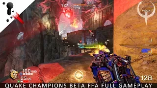 Gameplay - Quake Champions BETA FFA as Ranger (Full)