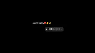 Mujhe haq h ❤️🤌✨ #trending #viral #artist #ytshorts #art #foryou