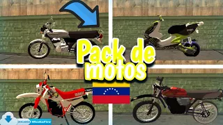 Pack de motos de venezuela para tu gta San Andreas android y pc