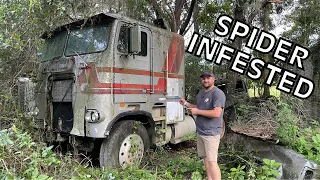 VERY RARE 1978 FREIGHTLINER CABOVER, WILL IT START?