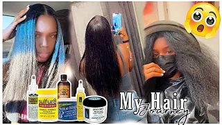 DIY: How I Use Grease To Grow My Hair |my hair journey part 1