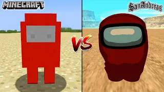 MINECRAFT AMONG US VS GTA SAN ANDREAS AMONG US - WHICH IS BEST?