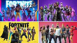 ALL FORTNITE BATTLE PASS TRAILERS (Chapter 1 - Chapter 4)