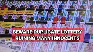 Fake Lottery Scam Illicit Business Ruining Lives Of Many Innocents