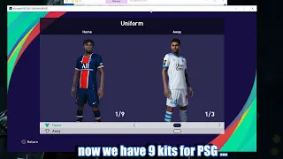 add more slot kits pes2021 (in-game) / menambahkan slot kits pes2021