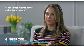 What turned me into a more well adjusted person - Ginger Zee