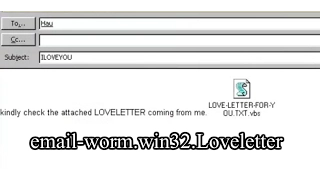 Email-Worm.Win32.Loveletter (вирус-червь ILOVEYOU)