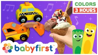 Toddler Learning Video | COLOR CREW - FULL COMPILATION | Songs, Magic & More | 3 Hours | BabyFirstTV