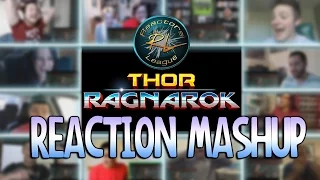 Thor: Ragnarok Teaser Trailer Reactors League Mashup!