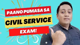 PAANO PUMASA SA CIVIL SERVICE EXAM (TIPS)