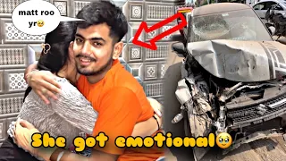 Meet Raghvi After Accident | Yeh Toh Rone Lagi Yaar💔 | She Got Enotional | Avinash Raghvi❤️