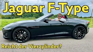 Jaguar F-Type Cabriolet P300: Roadster-Spaß mit Vierzylinder? Test | Review | 2022