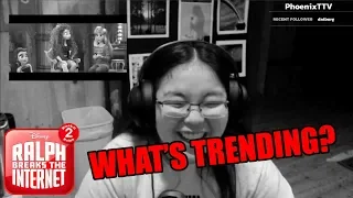 Ralph Breaks The Internet - Sneak Peak REACTION | What's Trending?