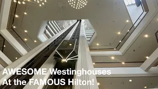 Awesome Westinghouse Traction Elevators @ Hilton Hotel in Atlanta, GA