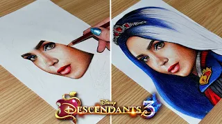 Disney Descendants 3 - Evie Sofia Carson Portrait 🍎💙💋