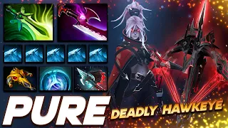 Pure Drow Ranger Deadly Hawkeye - Dota 2 Pro Gameplay [Watch & Learn]