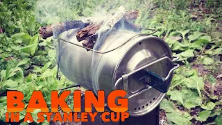 Baking With a Stanley Cook Cup and a Firebox Nano