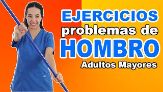 Ejercicios para problemas de HOMBRO en Adultos Mayores