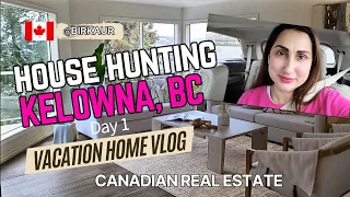 HOUSE HUNTING  KELOWNA  BC CANADA Real Estate vlog 2024 Punjabi couple vlogs