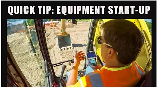 How to Properly Start, Idle & Shut Down Your Equipment | Quick Tips // Heavy Equipment Operator