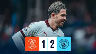 Luton Town 1-2 Man City | Highlights | Bernardo Silva & Jack Grealish Goals | Premier League