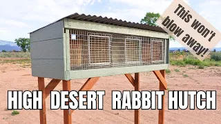 RABBIT HUTCH BUILD with KW CAGES🐇