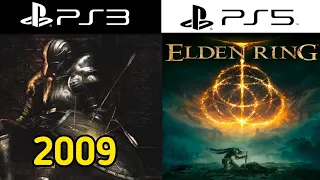 Souls Games Playstation Evolution (2009-2022)