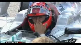 Michael Schumacher - 2012 (Part 1/ Australia - Hungary)