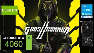 Ghostrunner 2 (DEMO) | RTX 4060 | 1080p, High, DLSS ON / OFF.