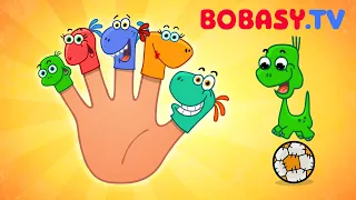 Rodzina Palców Dinozaury -  Piosenka dla Dzieci  - Bobasy.tv