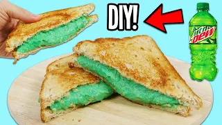 How to Make Mountain Dew and Coca Cola Soda Grilled Cheese | Fun & Easy DIY Recipes!