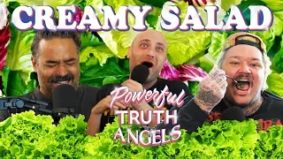 LASSENS CREAMY VEGAN SALAD REVIEW ft. Heavvy | Powerful Truth Angels | EP 13