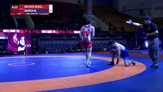 Round 1 GR - 60 kg: M. MOHSEN NEJAD (IRI) v. M. MANISH (IND)