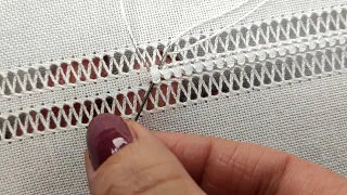 Виконання КРАСИВОЇ Мережки | Hand Embroidery Process | Beautiful Design