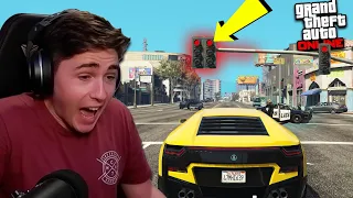 Playing GTA Without BREAKING ANY LAWS (very ANNOYING)