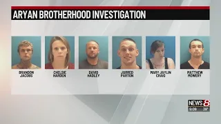 Year-long investigation of Aryan Brotherhood results in nine arrests in Columbus