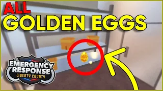 ERLC GOLDEN EGG LOCATIONS! ALL 10 EGG LOCATIONS IN ORDER! (Roblox ERLC)