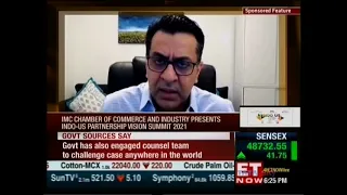 ET Now IMC Indo US Partnership Vision Summit | Nitin Rakesh, CEO, Mphasis