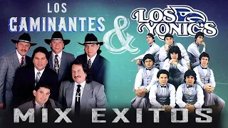 LOS CAMINANTES vs LOS YONIC'S EXITOS VIEJITAS PERO BONITAS | Los Yonics vs Los Caminantes mix